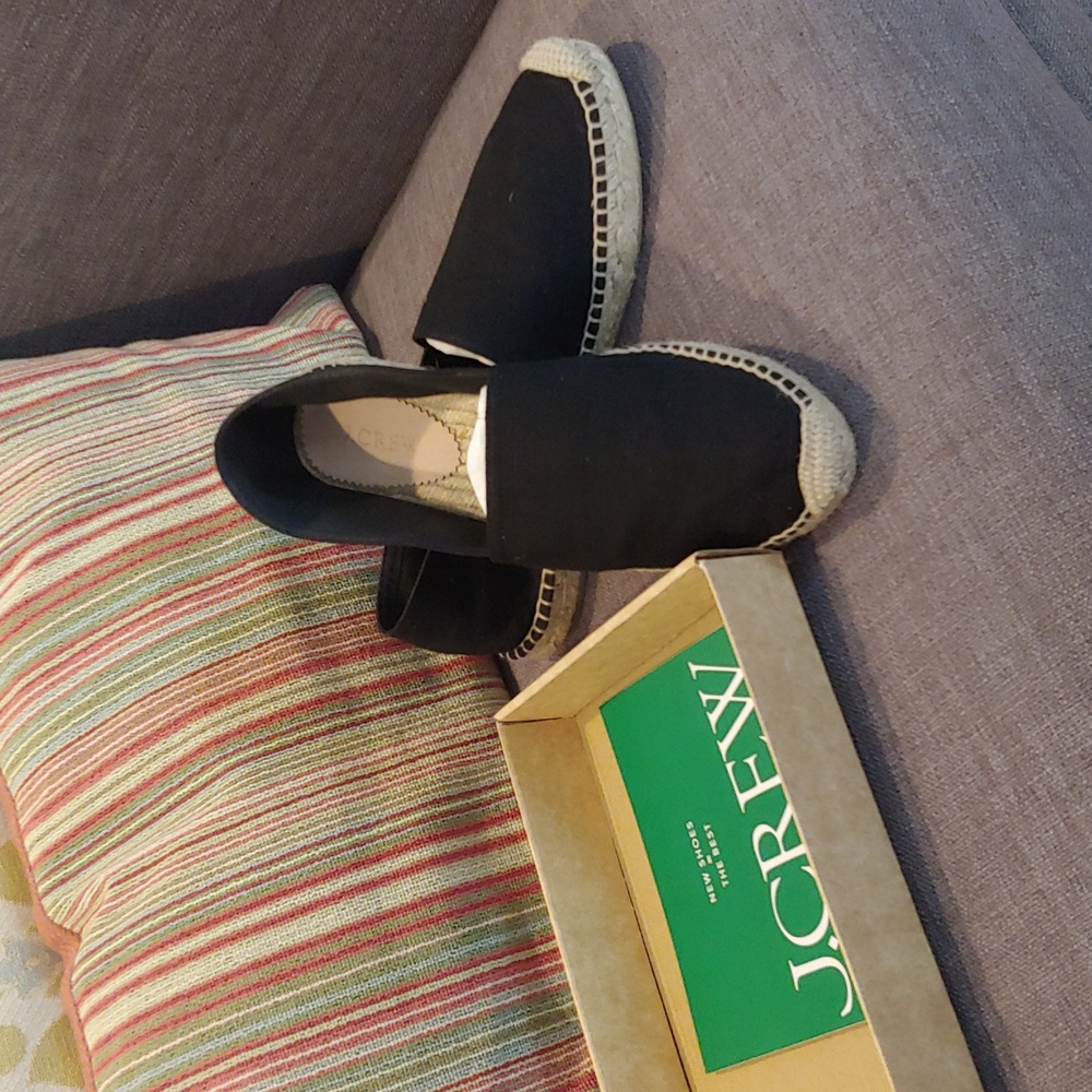 NIB J Crew Canvas Espadrille